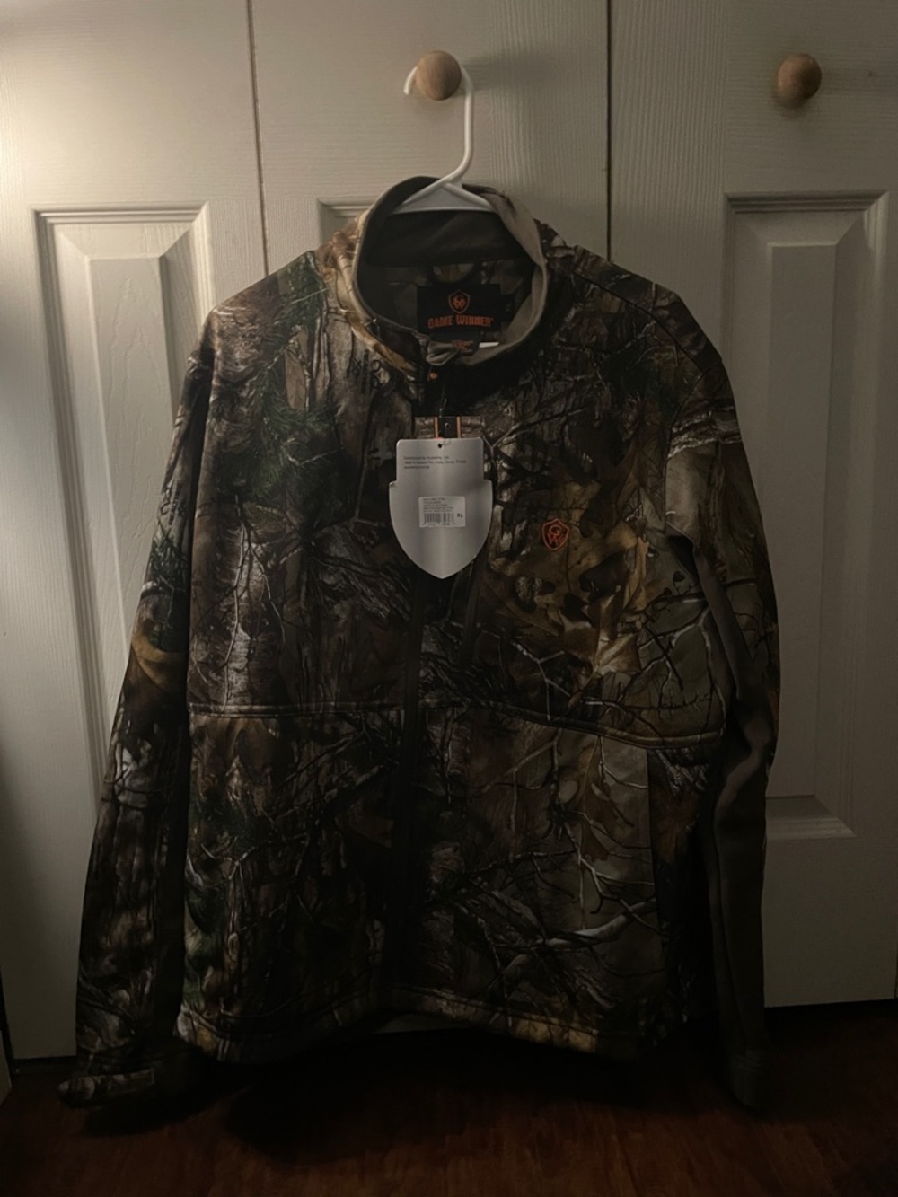 men’s game winner camouflage full zip jacket